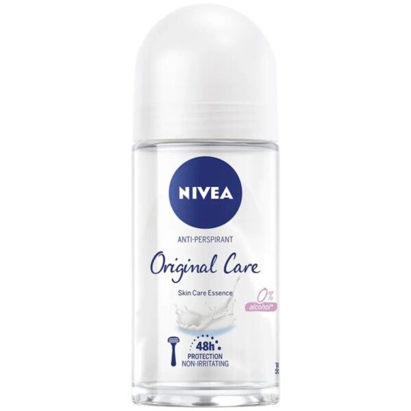 NIVEA ANTIPERSPIRANT ROLL ON 50ML ORIGINAL CARE