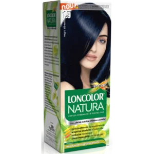 LONCOLOR NATURA VOPSEA PAR 1/9 NEGRU ALBASTRU