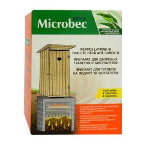 MICROBEC PULBERE PENTRU HAZNALE/LATRINE USCATE 30G 4BUC/SET 1658