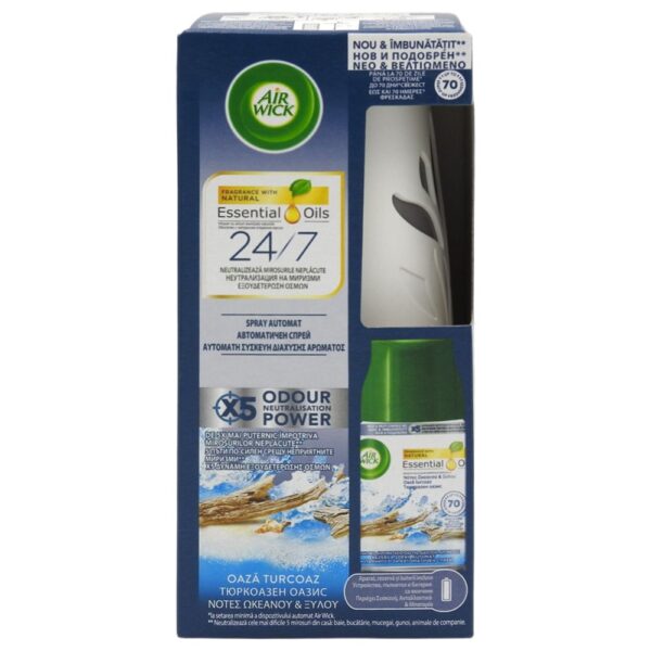 AIRWICK ODORIZANT AP+REZ 250ML LIFE SCENTS TURQUOISE OASIS