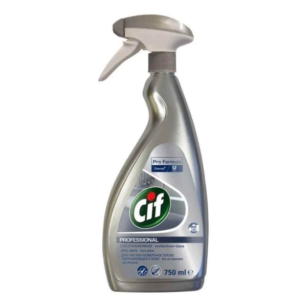 CIF SPRAY 750ML PROFESIONAL DETERGENT OTEL INOX CIF SPRAY 750ML PROFESIONAL DETERGENT OTEL INOX