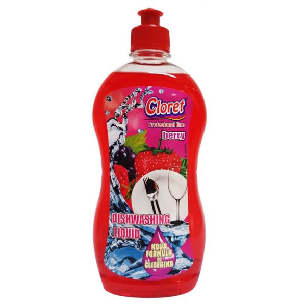 CLORET DETERGENT VASE 500ML BERY