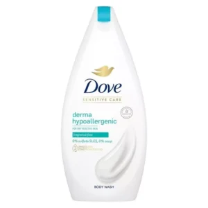 DOVE GEL DUS 450ML DERMA HYPOALLERGENIC
