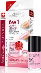 EVELINE NAIL THERAPY 6IN1 ROSE