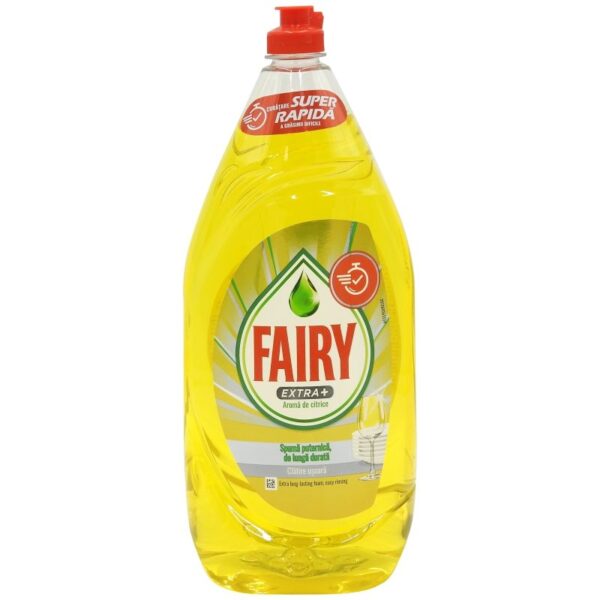 FAIRY EXTRA DETERGENT VASE LICHID 1.35L AROMA DE CITRICE
