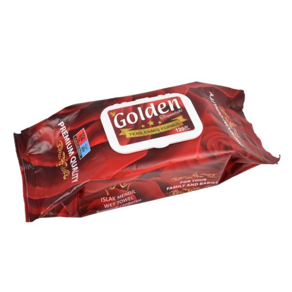 GOLDEN SERVETELE UMEDE 120BUC ROSE
