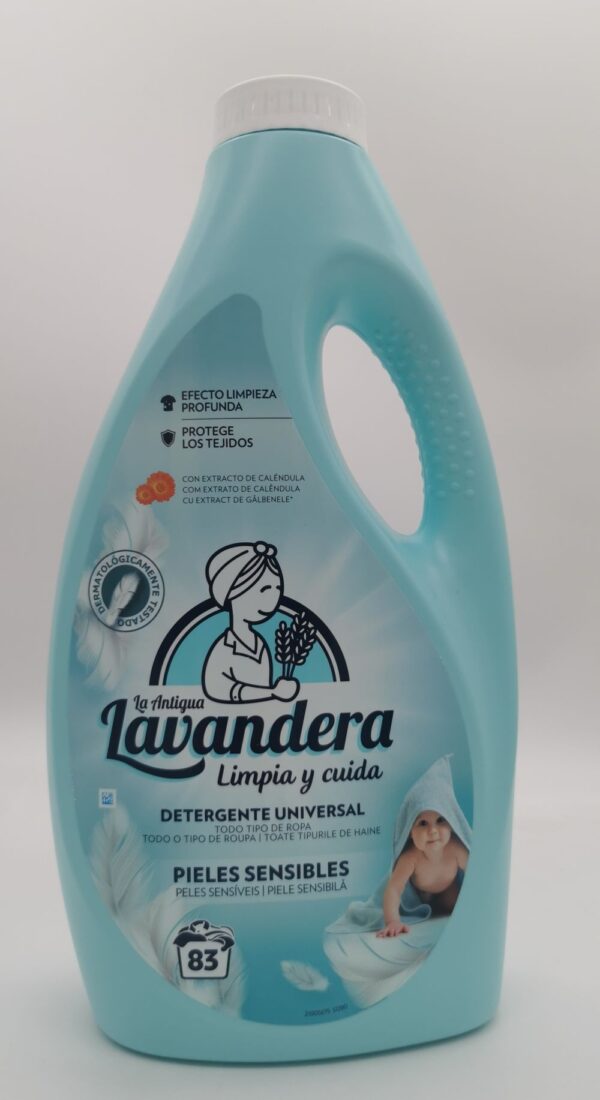 LAVANDERA DETERGENT LICHID 2.49L SENSITIV BABY 83SPALARI