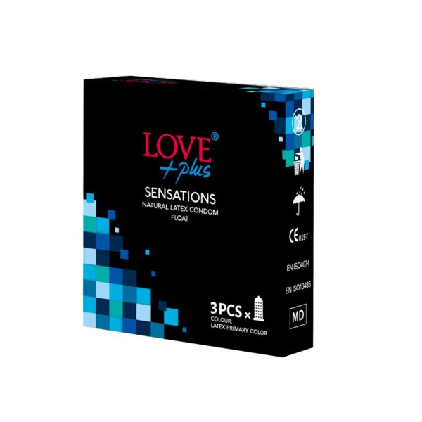 LOVE PLUS PREZERVATIVE 3BUC SENSATION