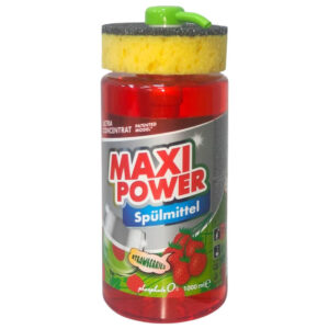 MAXI POWER DETERGENT VASE 1L STRAWBERRY - imagine 1