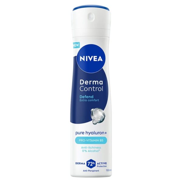 NIVEA ANTIPERSPIRANT DEO 150ML DERMA CONTROL DEFEND