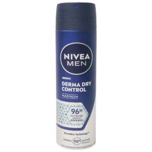 NIVEA ANTIPERSPIRANT DEO 150ML MEN DERMA DRY CONTROL