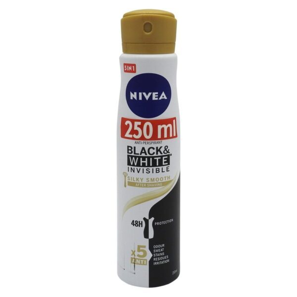 NIVEA ANTIPERSPIRANT DEO 250ML BW SILKY SMOOTH