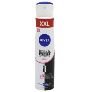 NIVEA ANTIPERSPIRANT DEO 250ML INVISIBLE CLEAR BW