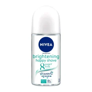 NIVEA ANTIPERSPIRANT ROLL ON 50ML BRIGHTENING HAPPY SHAVE
