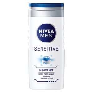 NIVEA GEL DUS 250ML MEN SENSITIVE - imagine 1