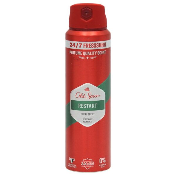 OLD SPICE DEODORANT 150ML RESTART