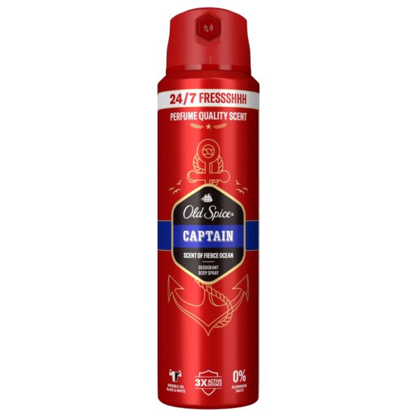 OLD SPICE DEODORANT 200ML CAPTAN