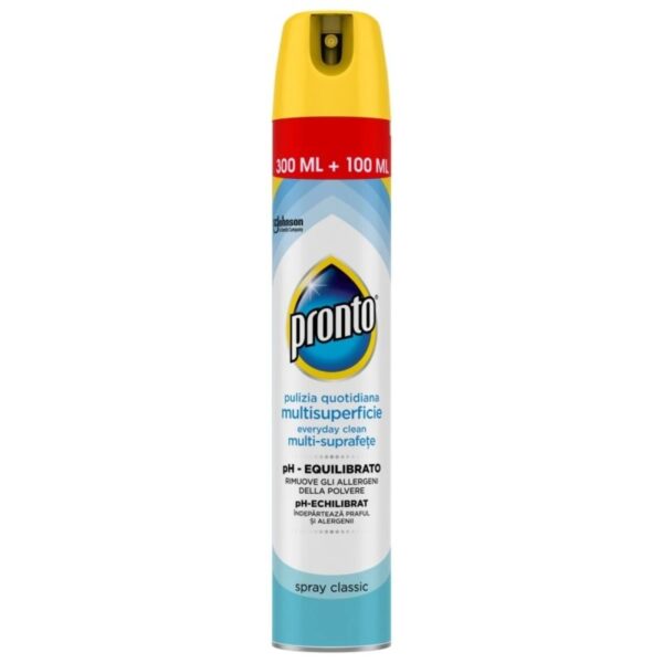 PRONTO SPRAY MOBILA 400ML MULTISUPRAFETE