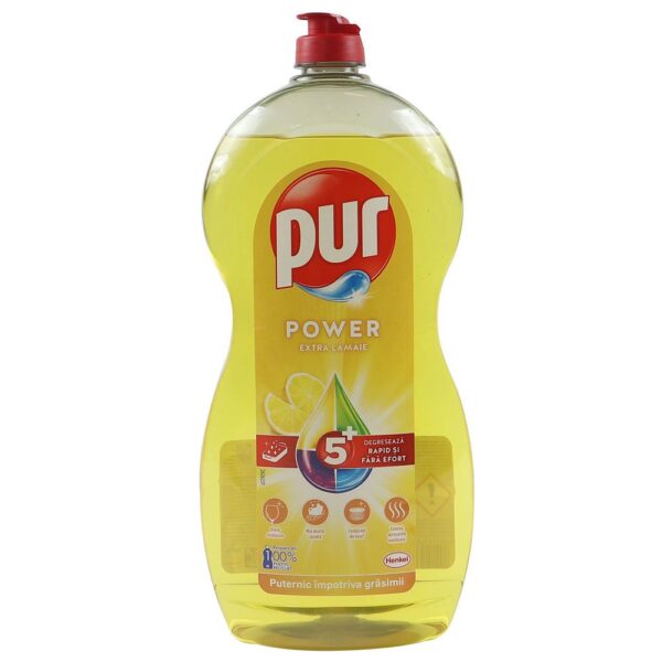 PUR DETERGENT VASE LICHID 1.2L LEMON PUR DETERGENT VASE LICHID 1.2L LEMON