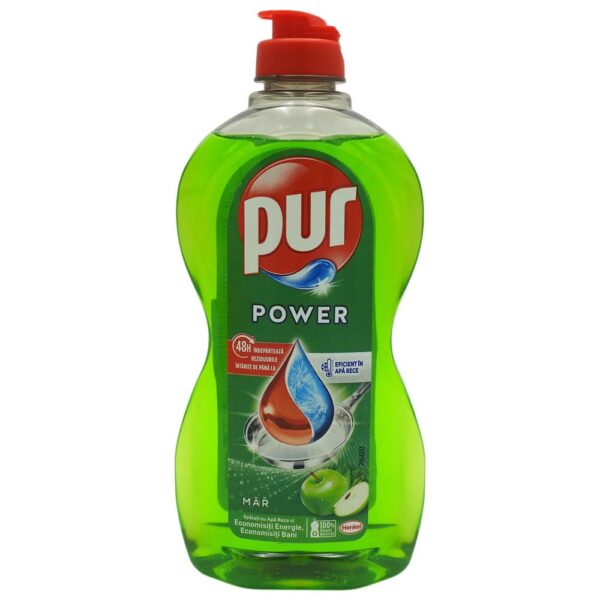 PUR DETERGENT VASE LICHID 450ML APPLE PUR DETERGENT VASE LICHID 450ML APPLE