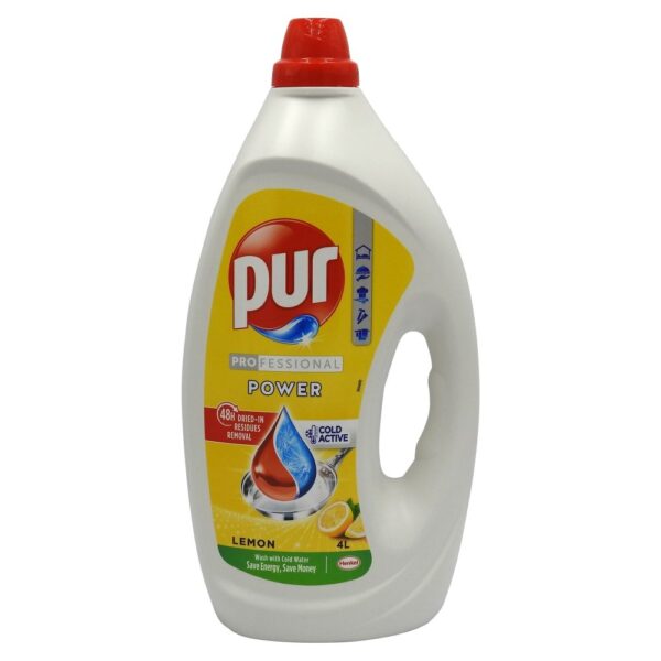 PUR DETERGENT VASE LICHID 4L POWER LEMON PUR DETERGENT VASE LICHID 4L POWER LEMON