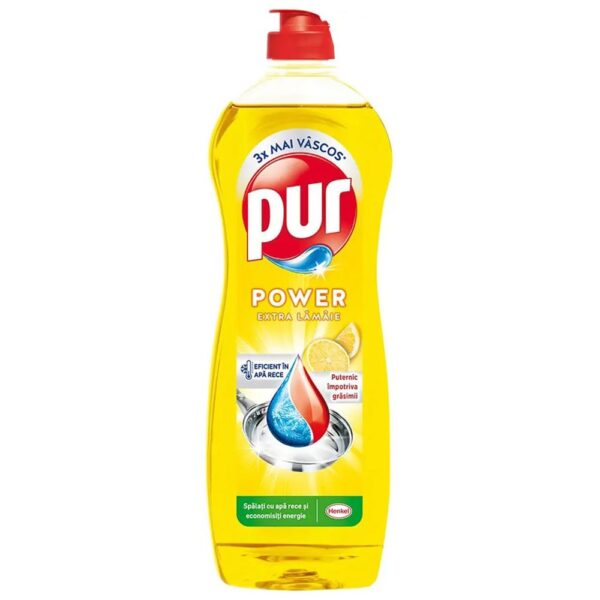 PUR DETERGENT VASE LICHID 750ML LEMON PUR DETERGENT VASE LICHID 750ML LEMON