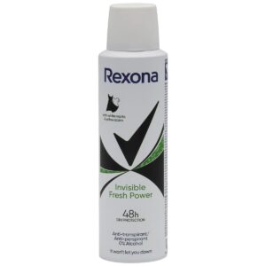 REXONA ANTIPERSPIRANT DEO 150ML INVISIBLE POWER FRESH