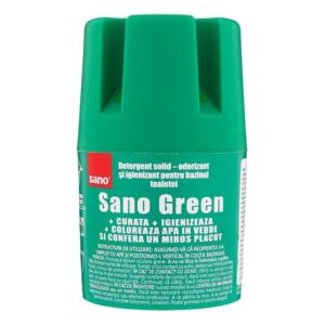 SANO ODORIZANT WC BAZIN 150G GREEN - imagine 1