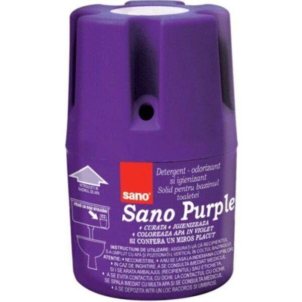 SANO ODORIZANT WC BAZIN 150G PURPLE