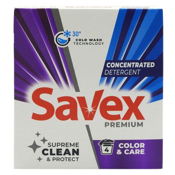 SAVEX DETERGENT RUFE AUTOMAT 320G COLOR CARE 4SPALARI