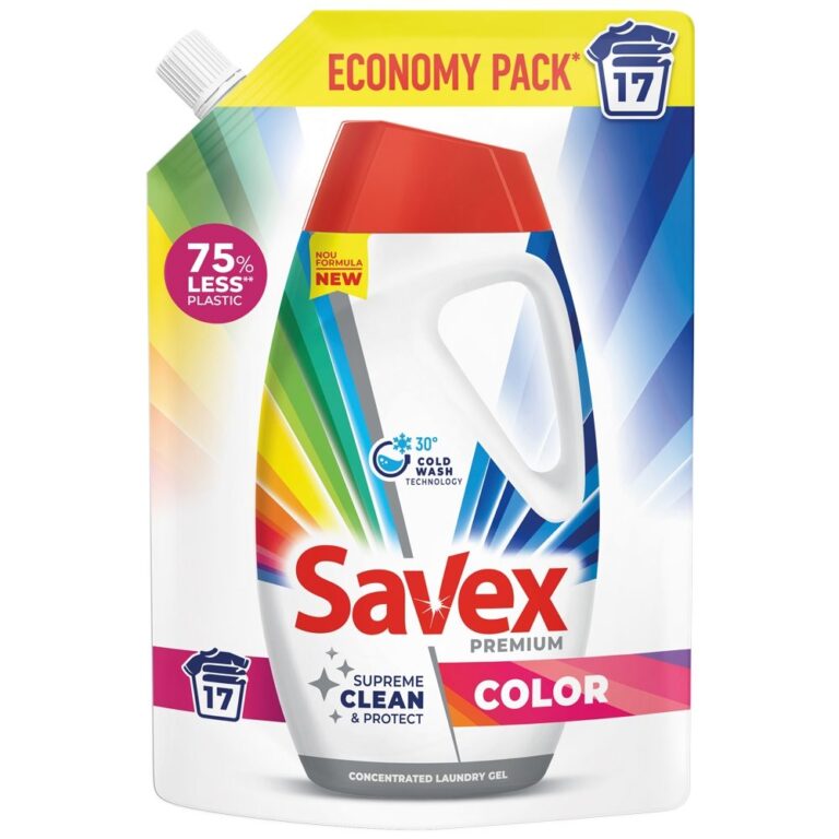 SAVEX DETERGENT RUFE GEL 765ML COLOR 17SPALARI
