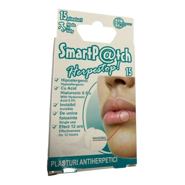 SMARTPATCH PLASTURI HERPESTOP 15 BUC