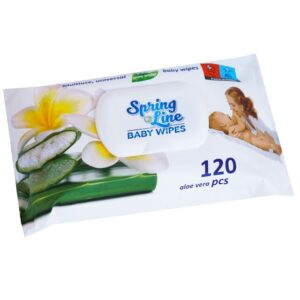 SPRING LINE SERVETELE UMEDE 120BUC