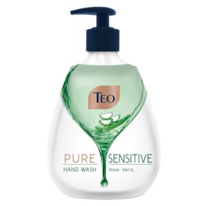 TEO SAPUN LICHID POMPA 400ML PURE SENSITIVE ALOE VERA