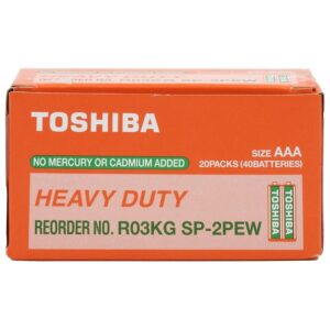 TOSHIBA BATERII R3 AAA 40BUC