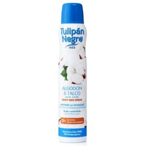 TULIPAN NEGRO DEODORANT 200ML ALGODON TALCO